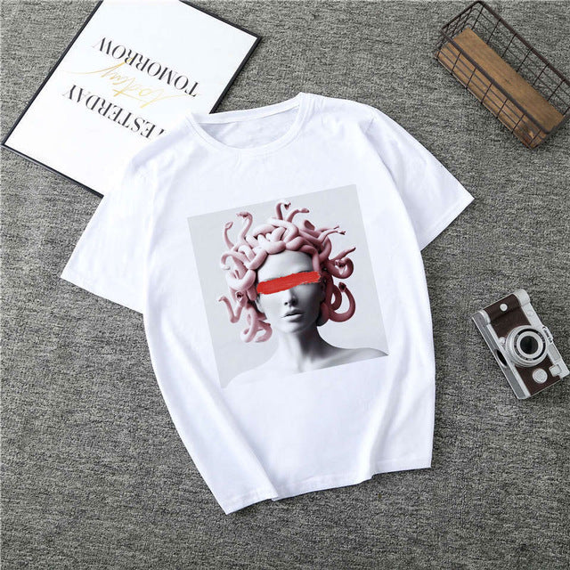 Camiseta colección medusa print