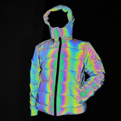 Chaqueta reflectante Rainbow para mujer